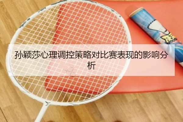 孙颖莎心理调控策略对比赛表现的影响分析